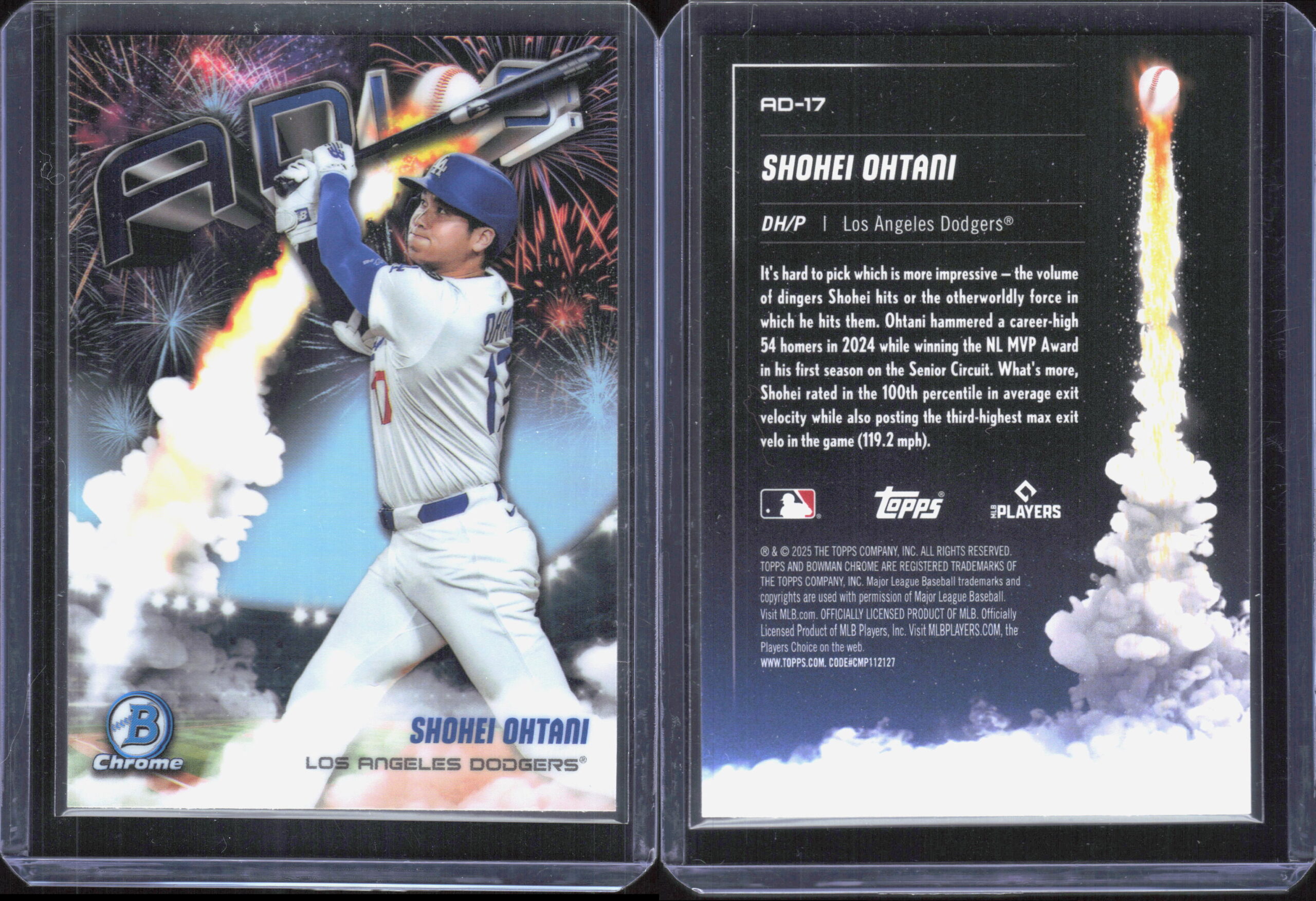 Shohei Ohtani 2025 Bowman Chrome