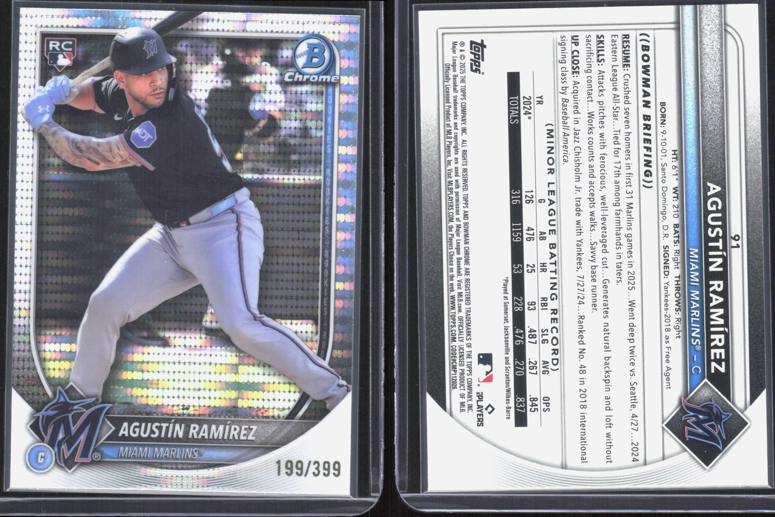 Agustin Ramirez card