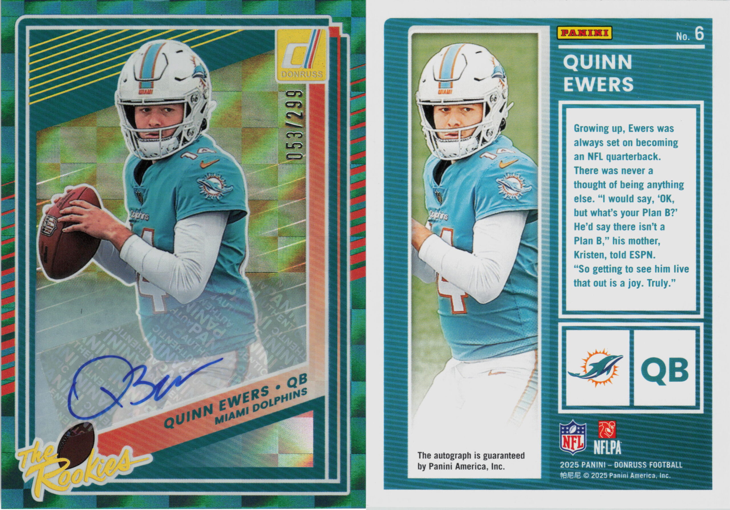 Quinn Ewers card