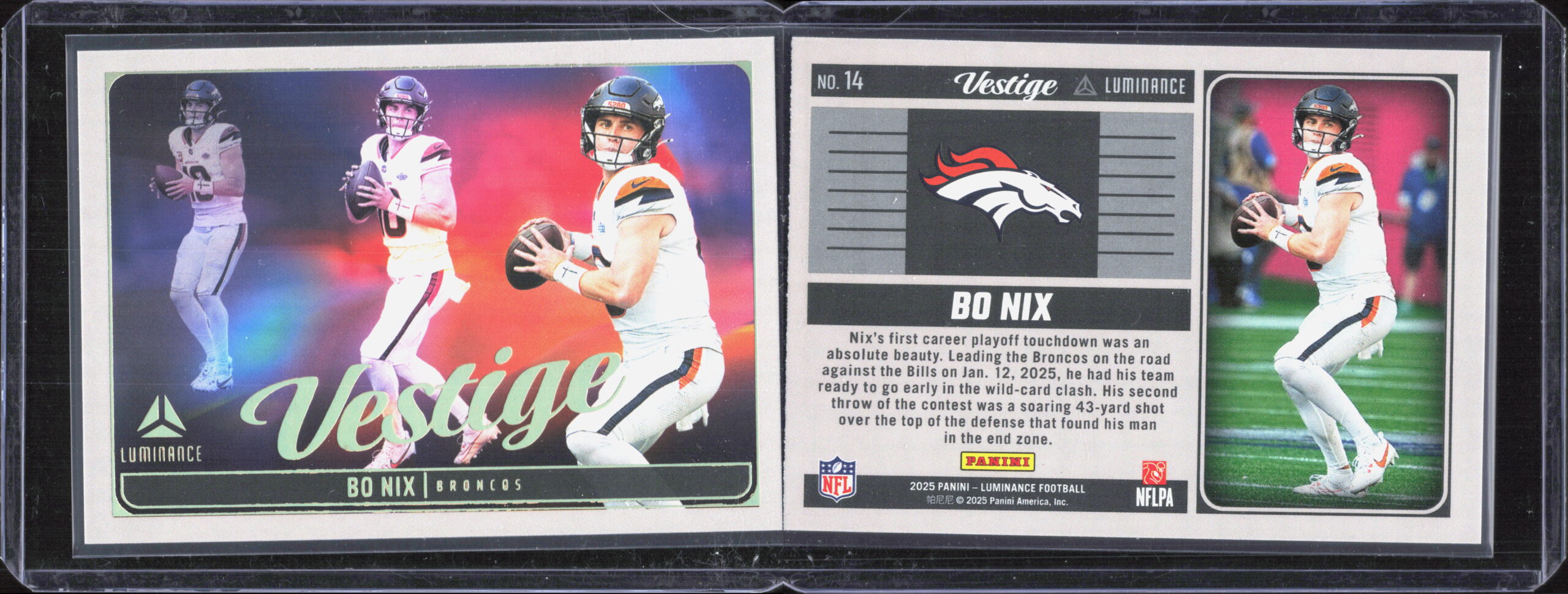 Bo Nix card