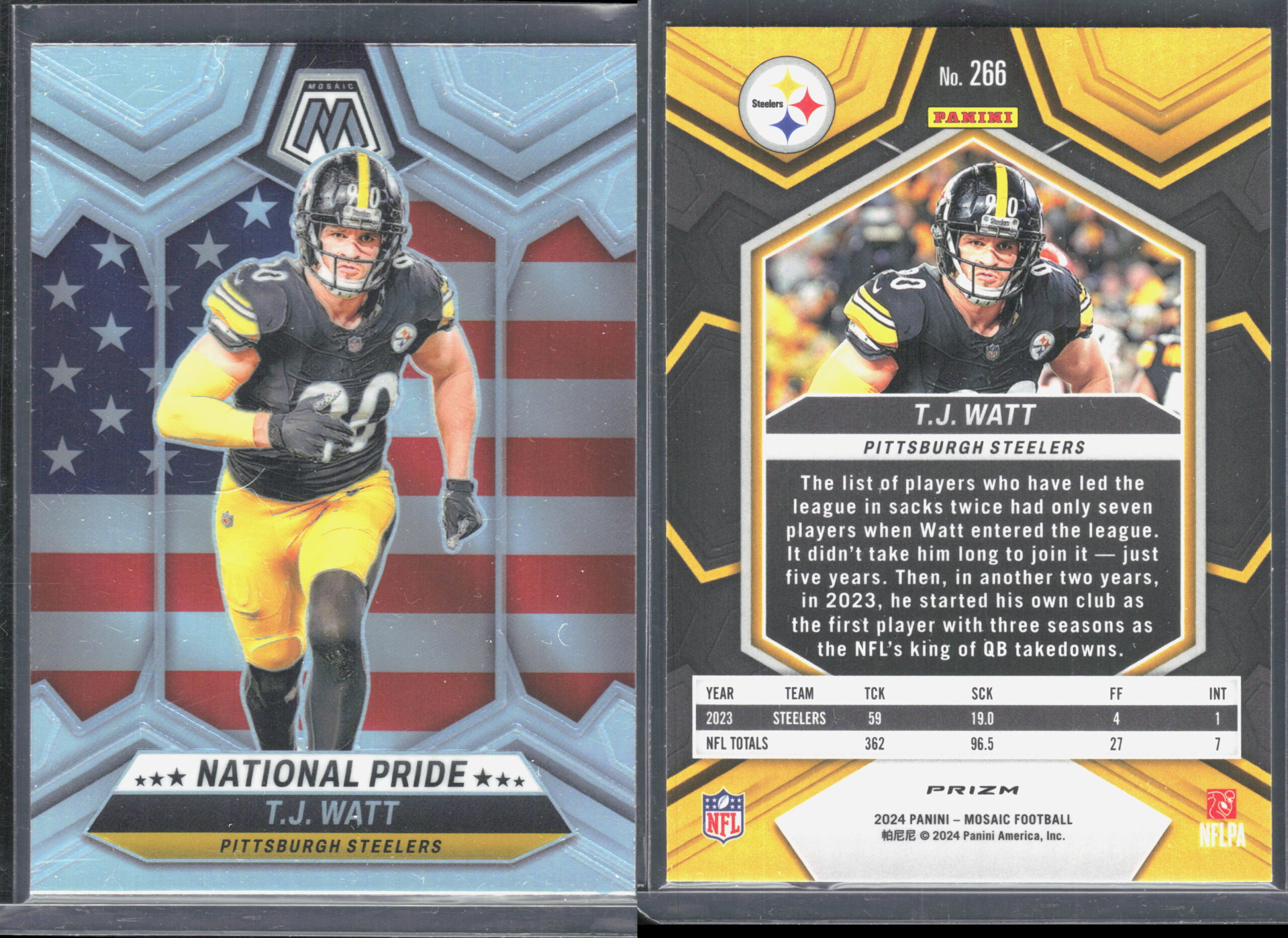 T.J. Watt card
