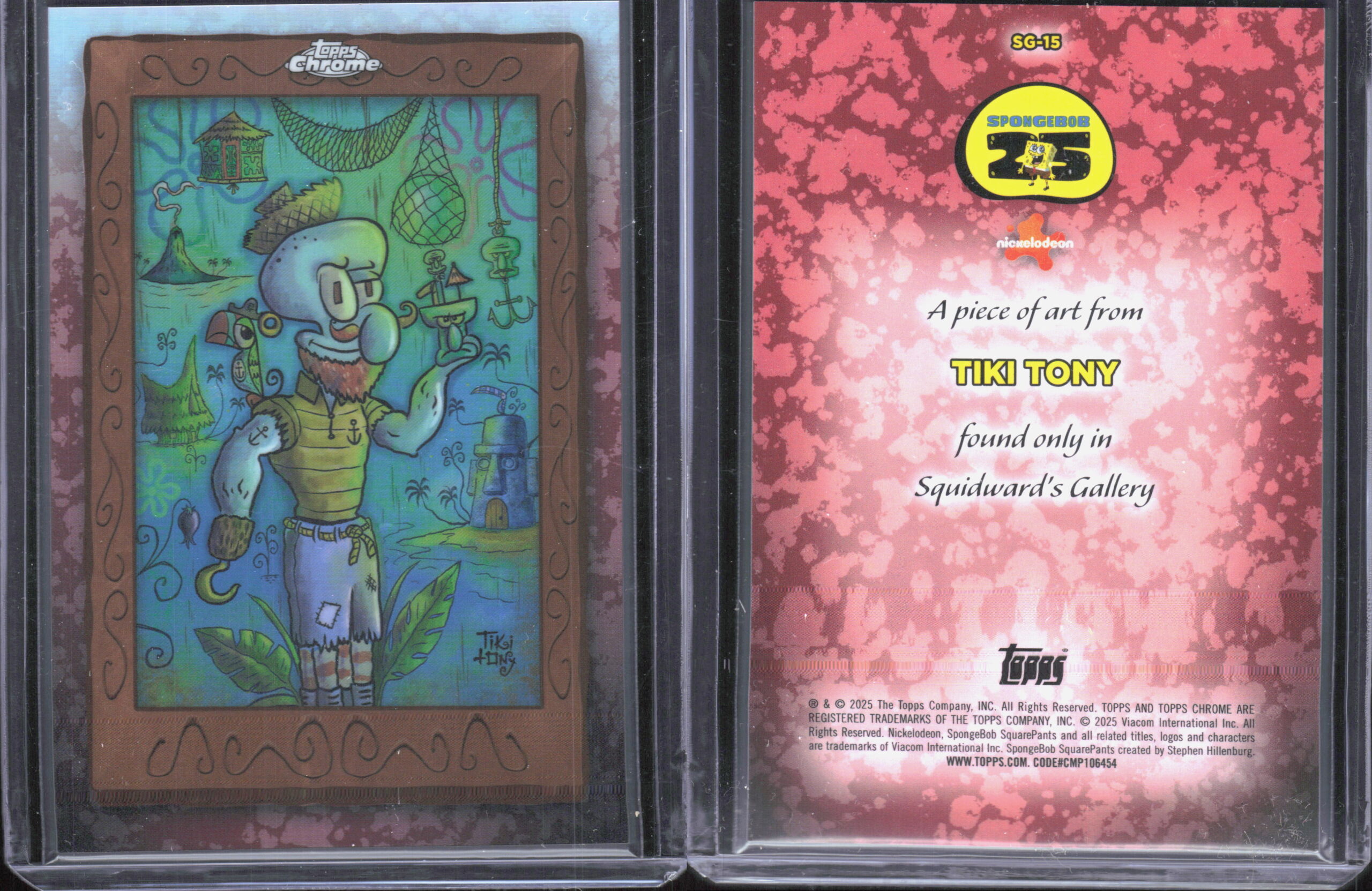 Tiki Tony 2025 Topps Chrome