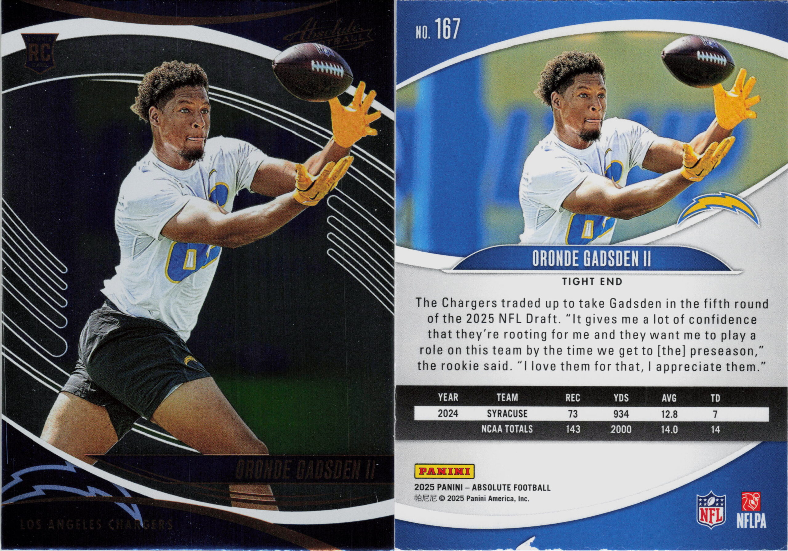 Oronde Gadsden II card