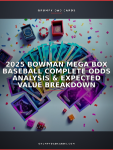 Featured image for "2025 Bowman Mega Box Baseball Complete Odds Analysis & Expected Value Breakdown" - Grumpy Dad Cards